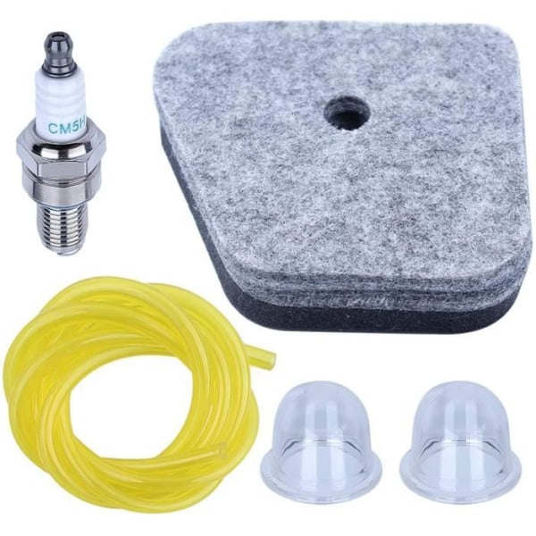 Luftfilter Tändstift Bränsleledningsfilter Primer Bulb kompatibel med STIHL FS90 FS100 FS110 String Trimmer
