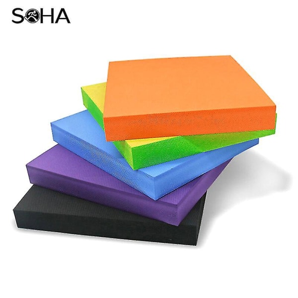Balance Foam Pad Yoga Mat Trening Sklisikker Vanntett Myk For Fitness Trening