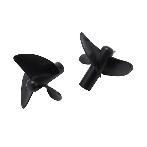 8st 3-bladig propeller 4 vänster & 4 höger för 2011-5 fiskebete Båt Fish Finder Rc båt reservdel Black