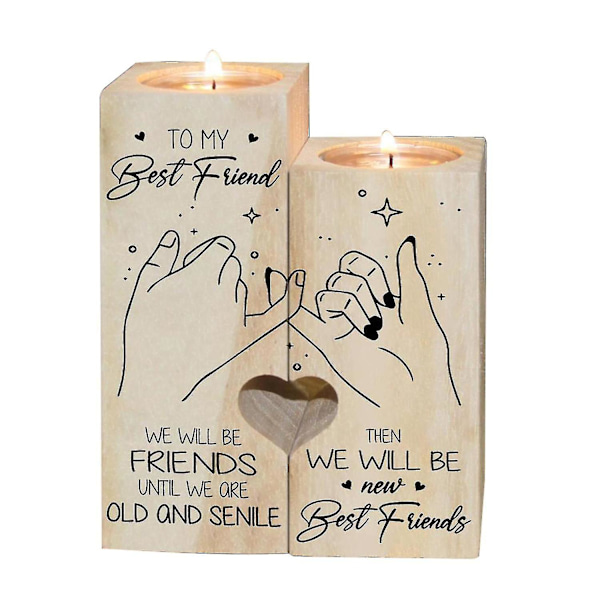 Lysholder til besteven min Takk for at du er en slik inspirasjon Fantastiske gaver Best Friend