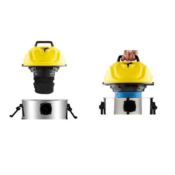 4 kpl:n vaihtosuodatin Karcher WD NT -sarjan MV1/WD1/WD2/WD3 2.683-016.0 lisävarusteille
