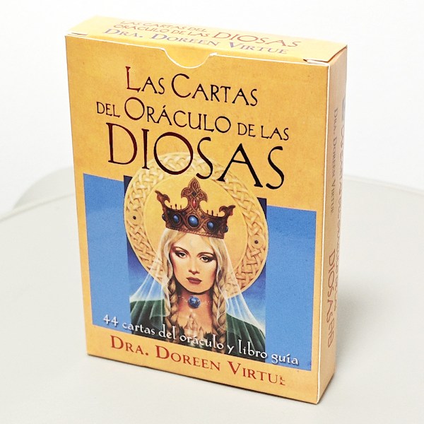 Jumalataropas Oracle -kortit, espanjalainen jumalataropastus, 44 arkkia, 10,5*7,5 cm