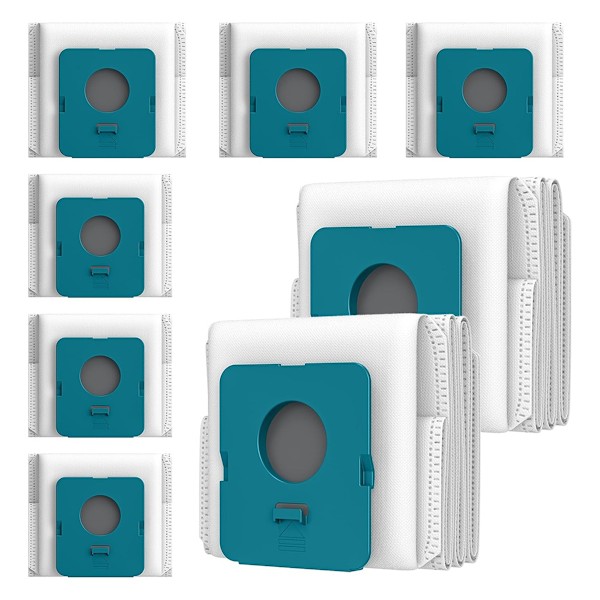 8-pack VCA-ADB952 dammsugarpåsar kompatibla med Samsung Bespoke Jet Pro Extra/Complete Extra handdammsugare