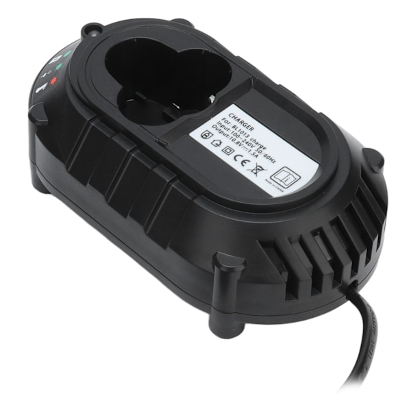 Li Ion Batterioplader Kortslutningsbeskyttelse 4 Valg Enkel Praktisk Brug 10.8V Batterioplader 100‑240VUS