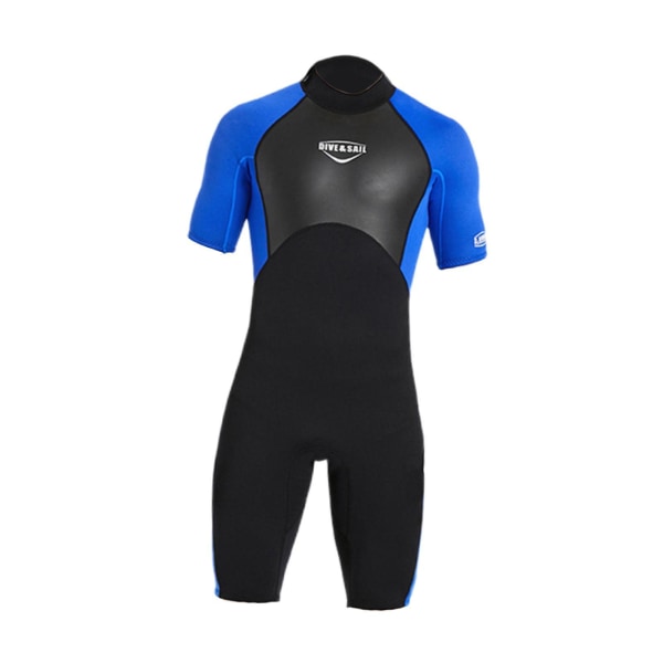 2mm Premium Neopren Kort Wetsuit Korte Ermer For Dykking Kvinner Lilla M
