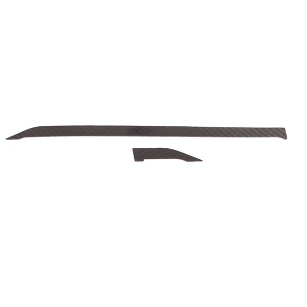 2PCS UTV Center Console Trim Carbon Fiber Smooth Surface Replacement För Polaris RZR PRO XP 2021+