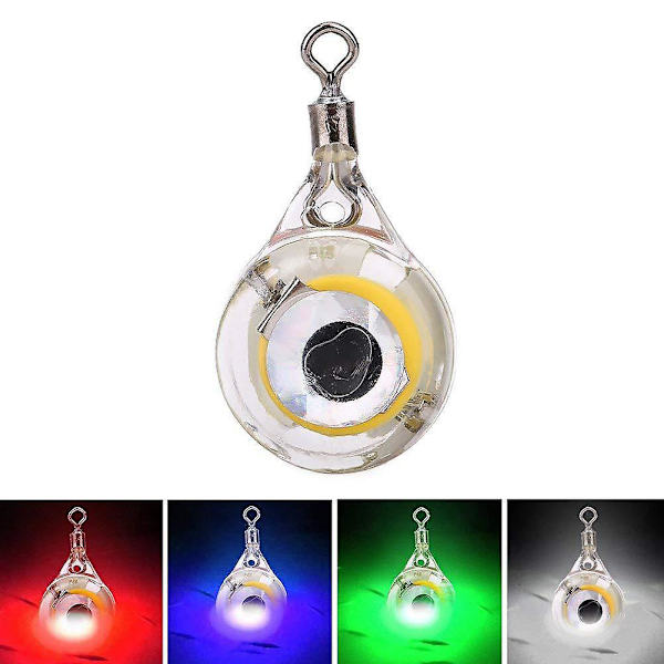 Naievear Mini Led Blinkende Undervands Blæksprutte Agn lokker Fisk Attraktion Udendørs Lampe Lys Multicolor