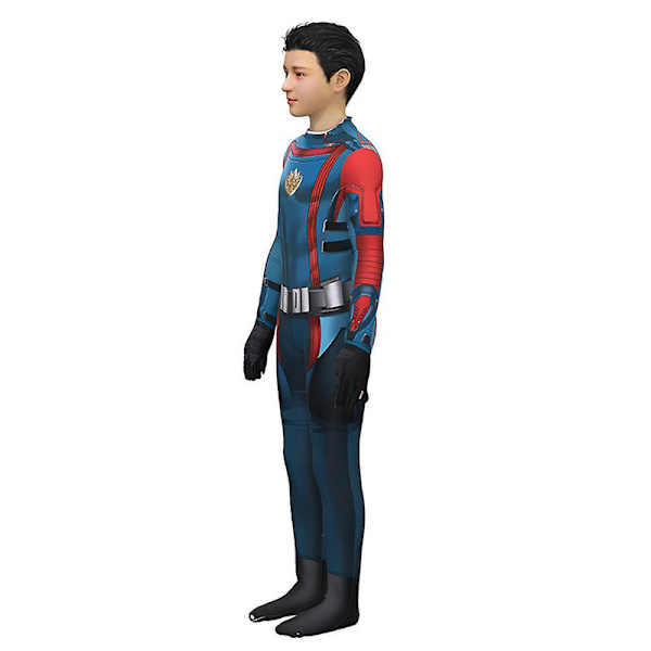 4-10 års Halloween-fest Kids Guardians Of The Galaxy Cosplay-kostume Jumpsuit Uniform Fancy Dress Up-gaver 4-5 Years