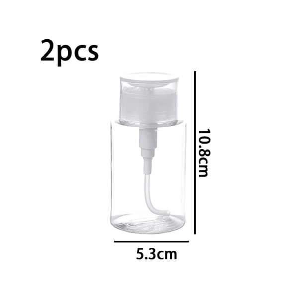 Profesjonell skyve ned væskepumping for tomme flaskedispenser - 150ML