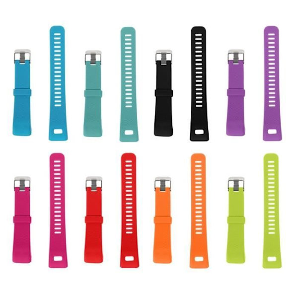 Silikonihihna Garmin Vivosmart HR PLUS watch työkaluilla sinivihreä
