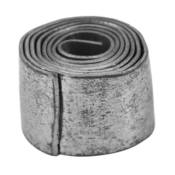 Mykt blyark Blyrull Fiskesynker Clip Tackle, 1,0 mm silver gray