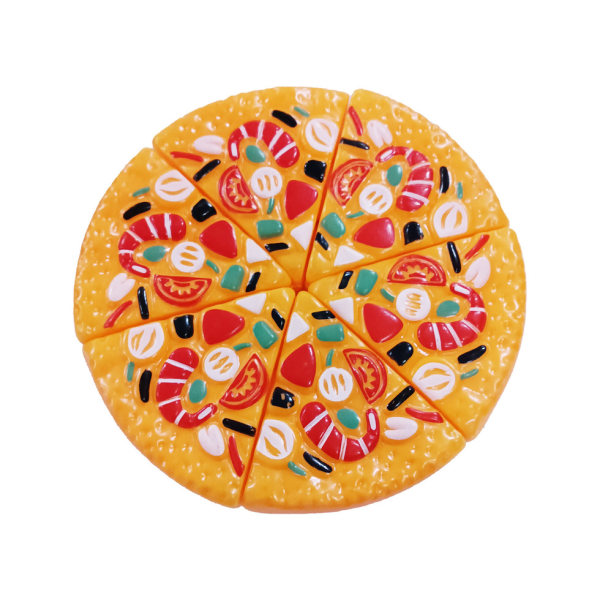 Pizzaskjæring Lat som leke matleketøy for barn