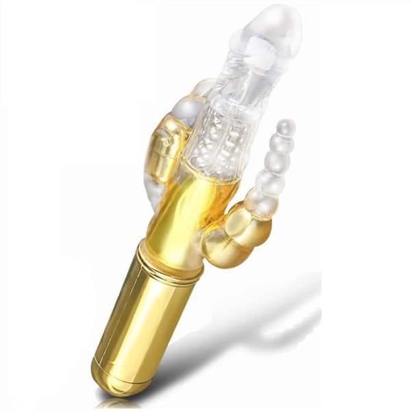Trippel Stimulering Elektrisk Vibrator rābbit Víbró-māsséur Femme pöint G gödé Va Vient gödës Víbrómāsséurs Féminin Clitóridién St