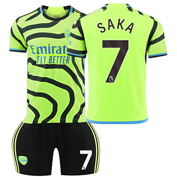 2324 Arsenal udebanetrøje fodbold uniformsæt-Saka 3XL(200-210cm)