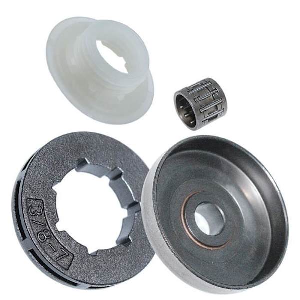 3/8" 7-tands kopplingstrumma snäckväxel Kompatibel med husqvarna 346xp 350 351 353 340 Hg