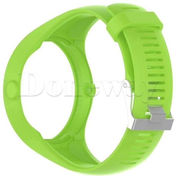 Vaihtohihna Polar M200 GPS -urheilukellolle (silikooni, lime)