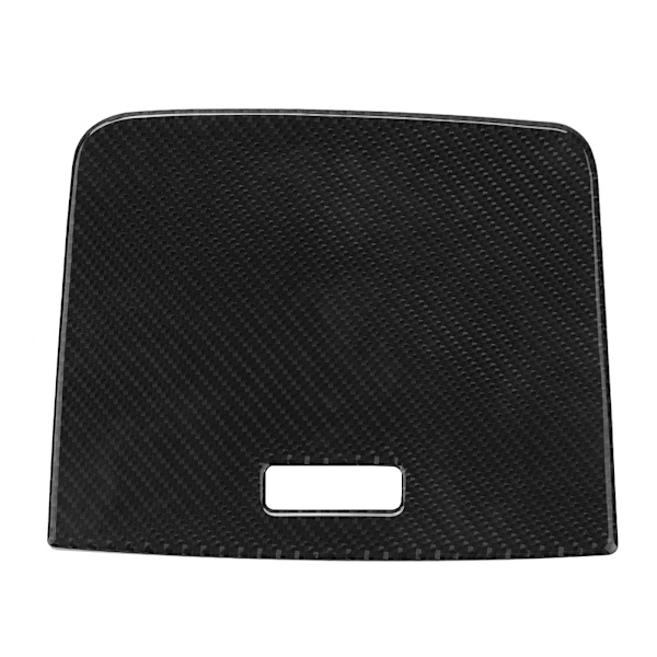 Kolfiber Central Control Förvaringsbox Panel Trim Cover Vänster Hand Drive Passar för VW Touareg 2011-2018