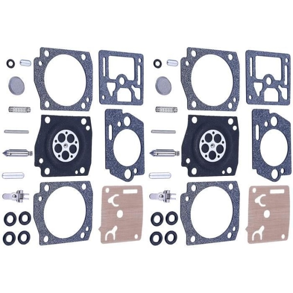 2 stk. Forgaser Reparations- og Ombygningssæt Kompatibelt med Zama Carb RB-177 K750 K760 Erstatter 506410003 506410004