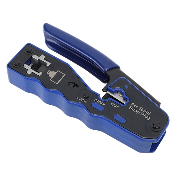 Pass Through Ethernet Crimper RJ45 CAT6 Gennemføringshul Pass Through Crimper Cutter Kit