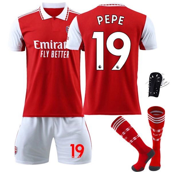 2223 Arsenal hjemmetrøye PEPE Fotballdrakt B XS(160-165cm)