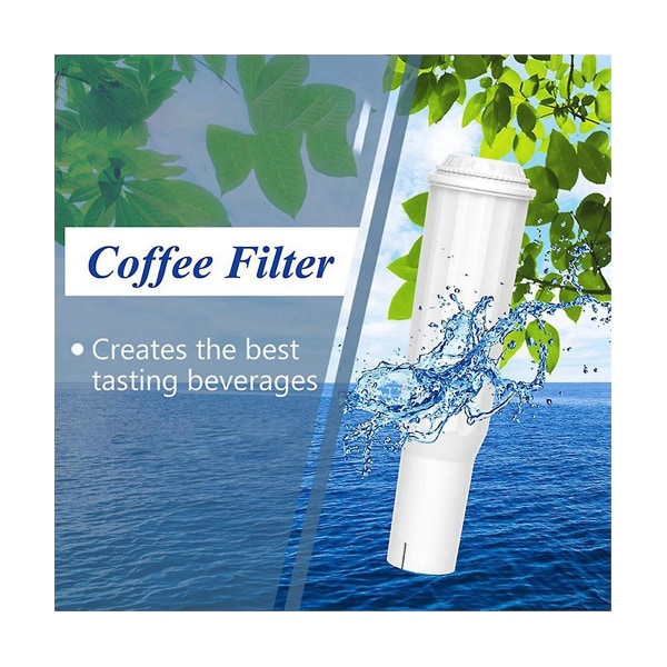 4 st Kompatibla med Impressa Z5 Z6 E8 E9 J5 F60 S7 S9 Tillbehör Ersättningsvattenfilter Kaffefilter KL