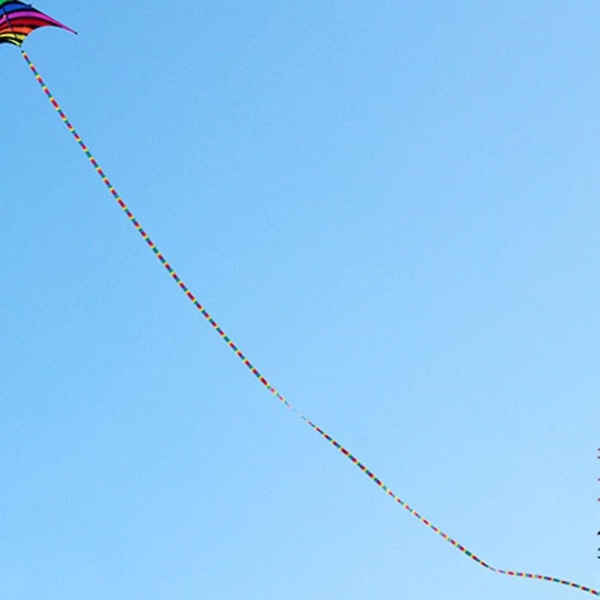 49 Ft Rainbow Kite Tail 15m lang farverig bånddragetilbehør