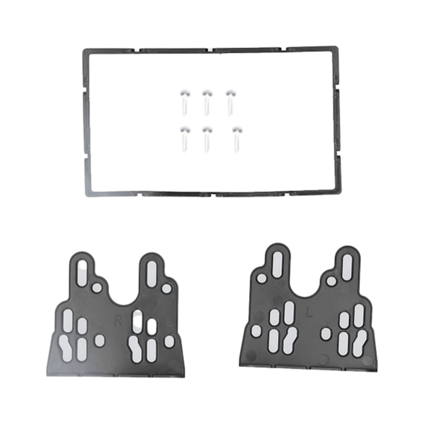2-DIN-kojelaudan asennussarja autoradiostereon fasciaan, sisätilojen muokkaus, sopii CITROEN C1 2005-2014