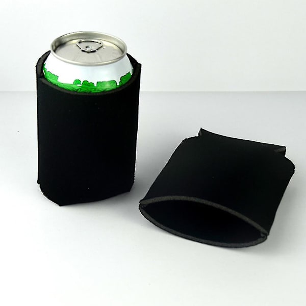 10 st neopren ölburk kylare dryck flaska isolator wrap cover, slumpmässig färg