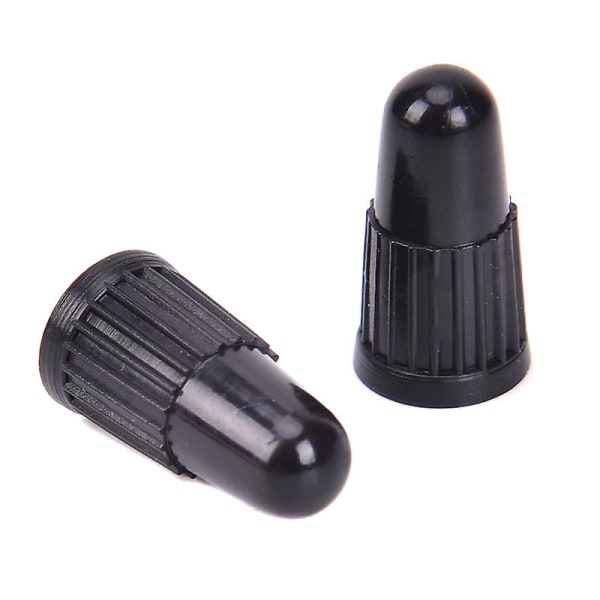 20 st Cykeldäck Cap Professionell plastkapsyler För Presta French Valve Black 20 Pcs