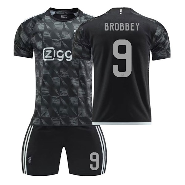 2324 Ajax bortestøydrakt andre fotballdrakt-9Nummer XXXL(200-210cm)