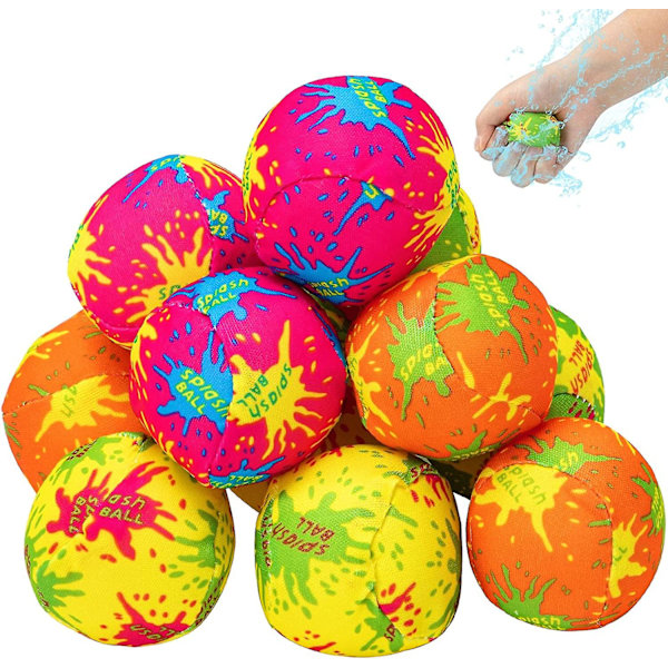 Vandbombe Splash Balls 10 stk Legetøj Splash Balls Vandkamp Spil Til Børn Pool Strandfest - tilfældig Farve
