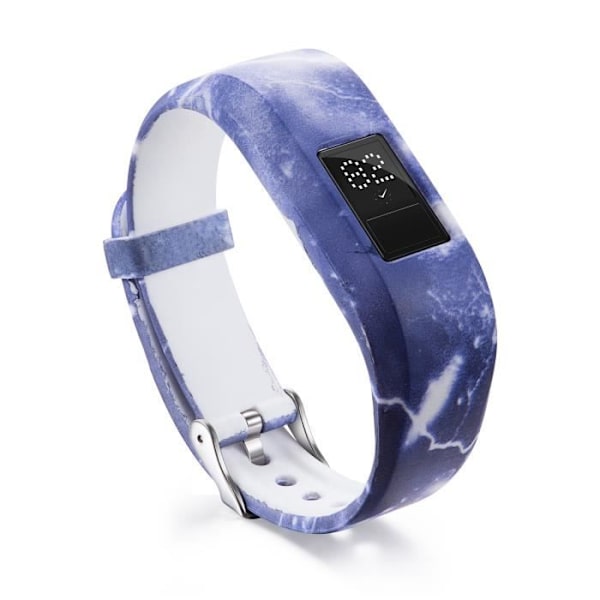 Sky Purple Silikon Armbandsremshållare för Garmin VivoFit Jr Junior Garmin VivoFit Jr 2 Fitness Activity Tracker