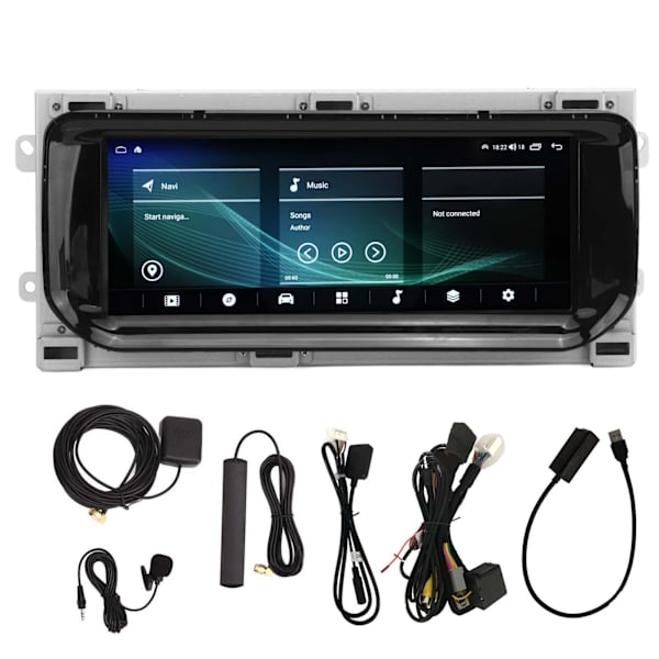 10,25 tommer bilstereo til Android 10 8 kerner trådløs Carplay GPS-navigation erstatning til Land Rover Range Rover 6+128G