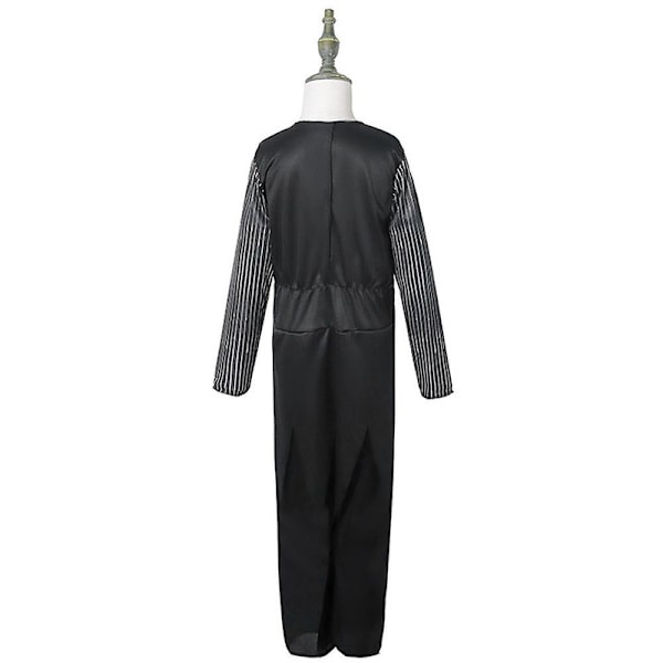 3-14 år Barn Halloween Nightmare Jack Skellington Cosplay Jumpsuit med mask 5-7 Years