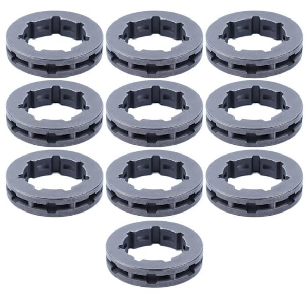 10 stk 3/8\" 7T tannhjulskant MST 22mm Kompatibel med STIHL 066 064 046 MS 660 650 661 460 461