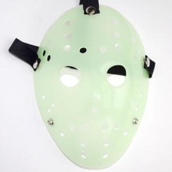 Skrekk Jason Voorhees Friday The 13th Masks Cosplay Party Props -ge Green