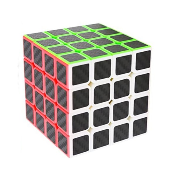 ROXENDA Carbon Fiber Magic Cube 4x4 - 60mm Speed ​​Puslespil