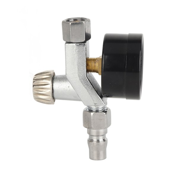 Lufttrycksregulator 1/4 tum NPT legering stål slitstark sprutpistol luftregulator för bil