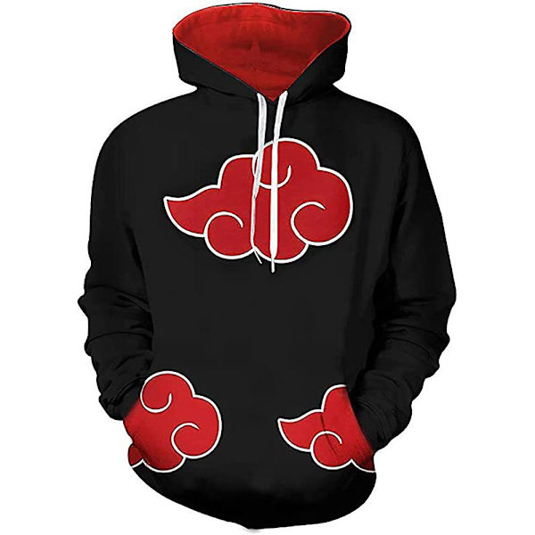 3D-tryckt Hoodie för Vuxna Män Kvinnor Anime Huvtröja Toppar Presenter 2XL