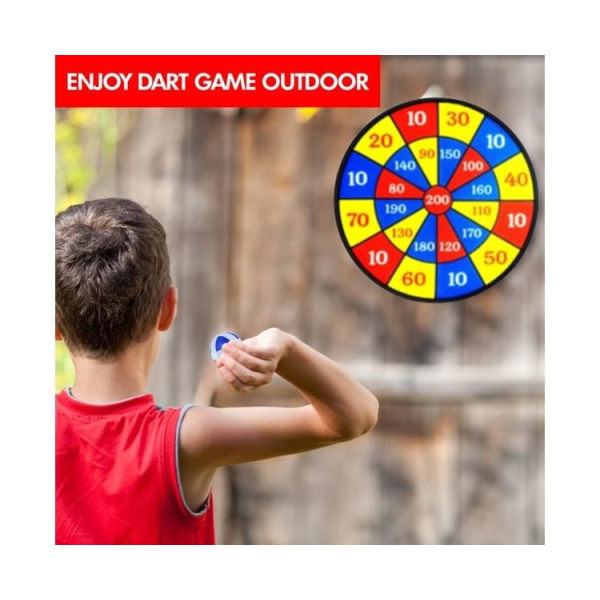 Säker Darttavla Spelset - Inomhus Utomhus Dart med Bollar