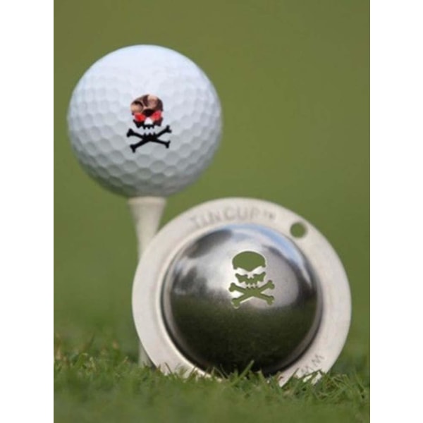 Tin Cup Golfbold Custom Marker Alignment Tool Jolly Roger