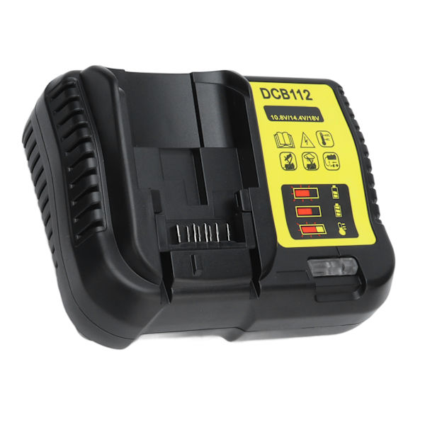 Laddare för litiumbatterier, elverktyg 10,8 V 14,4 V 18 V, smart batteriladdare, underhållsladdare, AC 100-240 V, US-kontakt