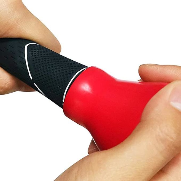 3 st Golf Ball Retriever, Golf Ball Pick-up sugkopp, Golf Ball Grabber sugkopp för putters och golfare Red