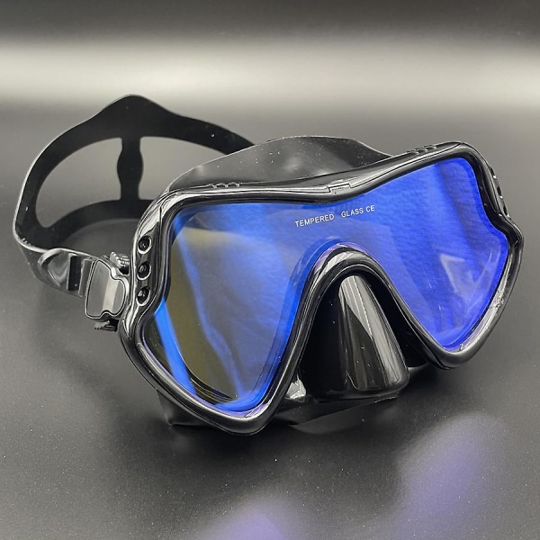 2023 Ny speillinse dykkermaske Profesjonell dykkermasker Snorkelsett Antiduggbriller Briller Svømming Fiskebassengutstyr Changzhao Black1