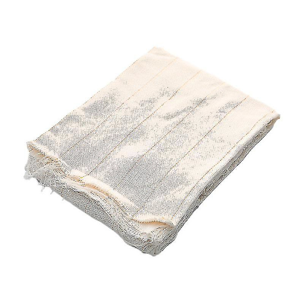 2,1x1 meter Munkstoff Tuftingstoff Merkede Linjer Vevd Til Fremstilling Av Klær DIY Stoff (xiatian)