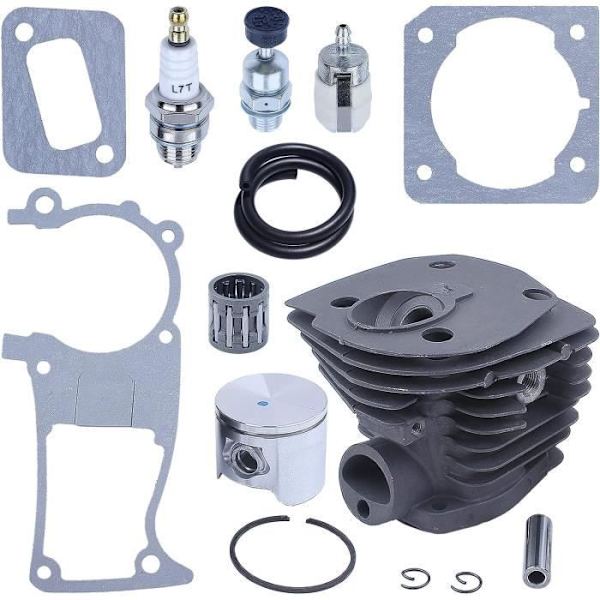 Yhteensopiva Husqvarna 340 345 346XP 350 351 353 moottorisahojen kanssa 44mm sylinteri männän sarja 503869971 503 89 44-01 503 86 25