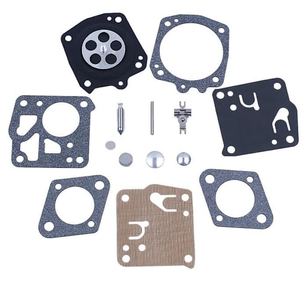 Forgaser Carb Reparationskit Kompatibel med Tillotson Homelite XL-12 Super XL30 RK-23HS RK23HS