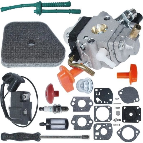 Kompatibel med STIHL FS90 FS87 FS100 HT100 HT101 HL100 HL90 FS130 Forgaser med Grasket kit 41801200610 41801200611 41801200613