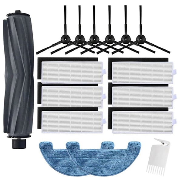 Til OSOJI 950 990 680 870 Robotstøvsuger Hovedsidebørste Hepa Filter Moppeklud Støvsuger Reservedele
