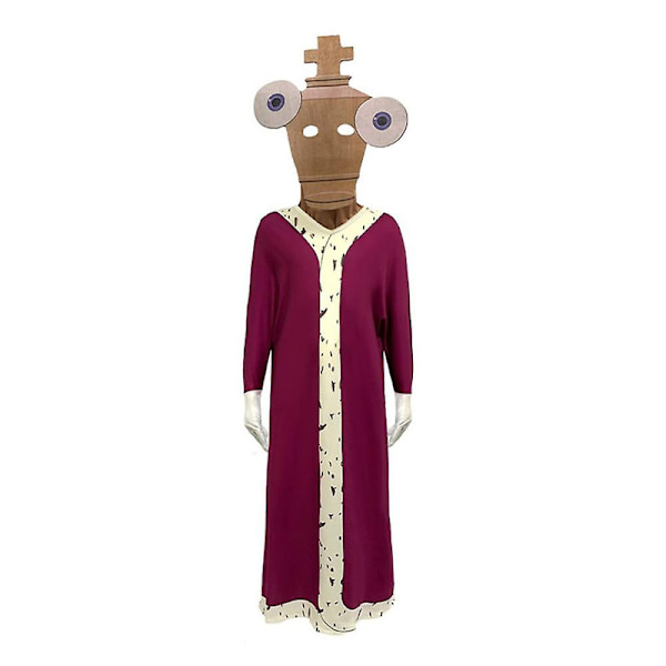 5-16 År Børn Teenager Dreng Pige Den Fantastiske Digitale Cirkus Cosplay Kostume, Jumpsuit Med Maske Outfits Gave-Kinger 11-12Years